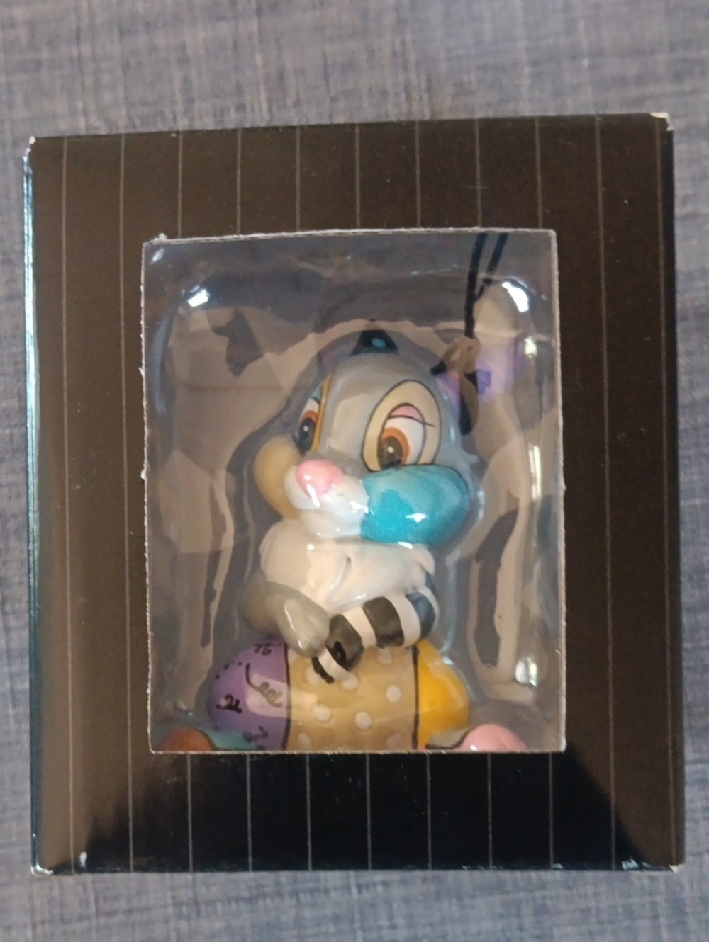 Enesco Thumper Mini Figurine Box - Black and White Label